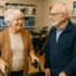 Elderly Man and Woman in a mobility store